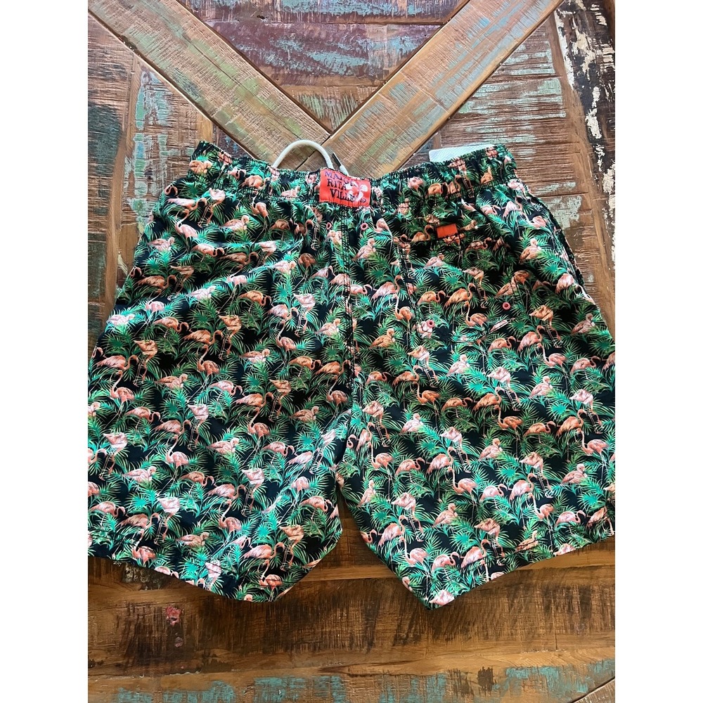 Mens Margaritaville Flamingo Pattern Swim Shorts‎ Size XL - Picture 4 of 4